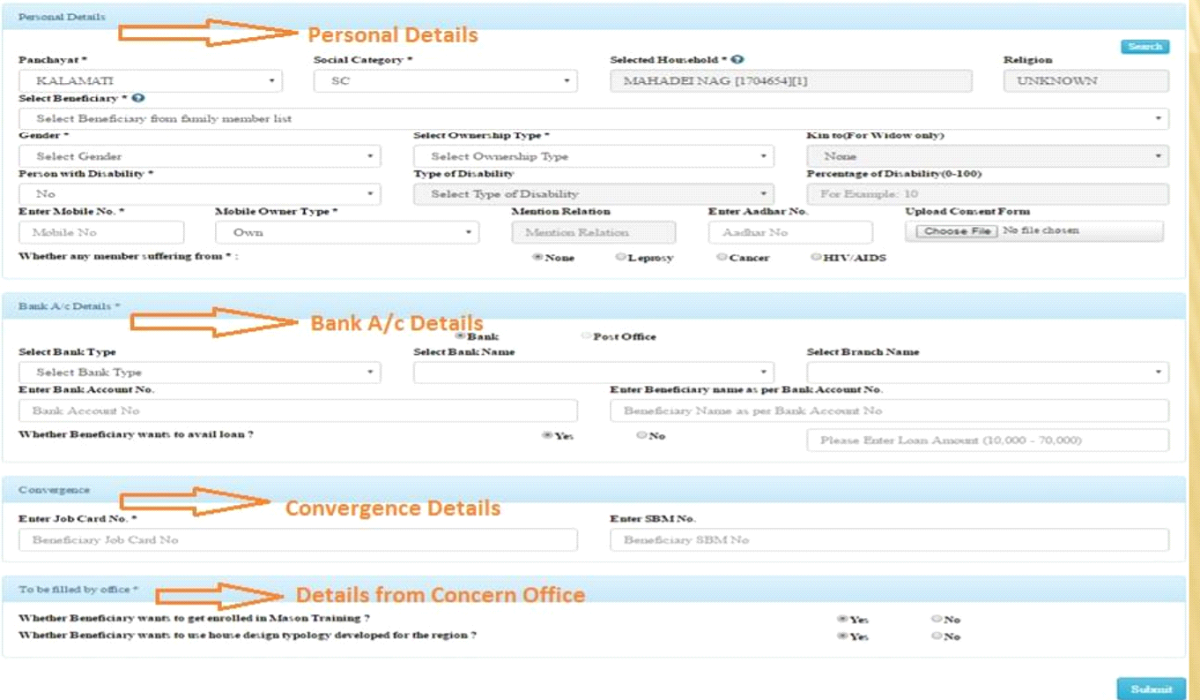 Beneficiary Registration