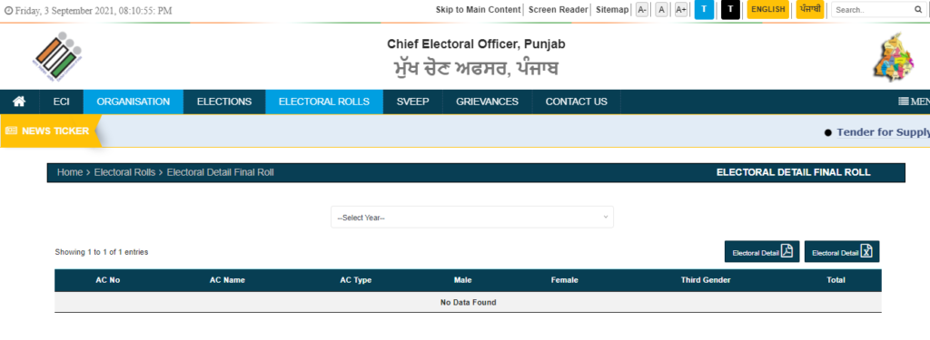 Chief Electoral Officer, Punjab