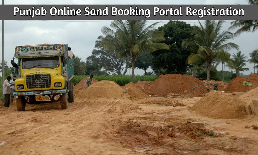 Punjab Online Sand Booking Portal Registration 2021 at minesandgeology.punjab.gov.in | Order Sand and Other Mining Material Online