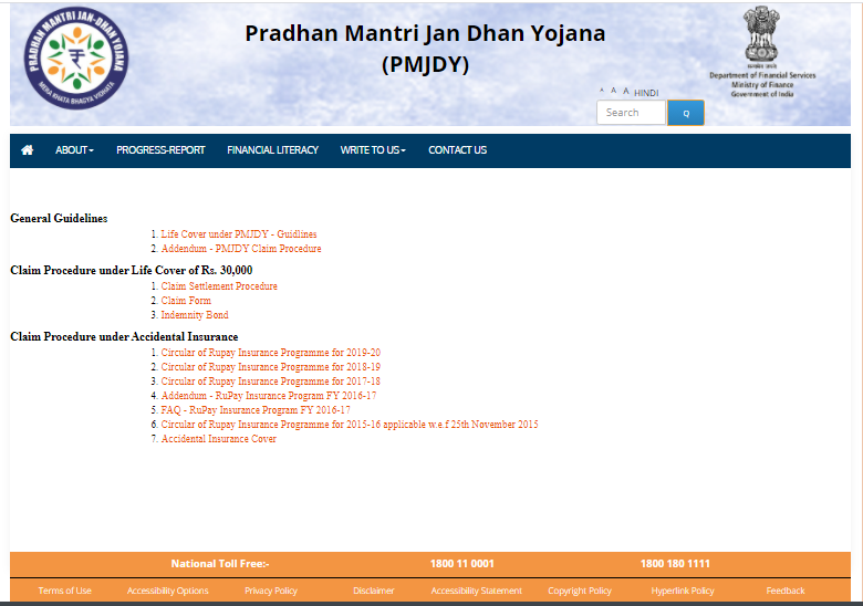 Pradhan Mantri Jan Dhan Yojana