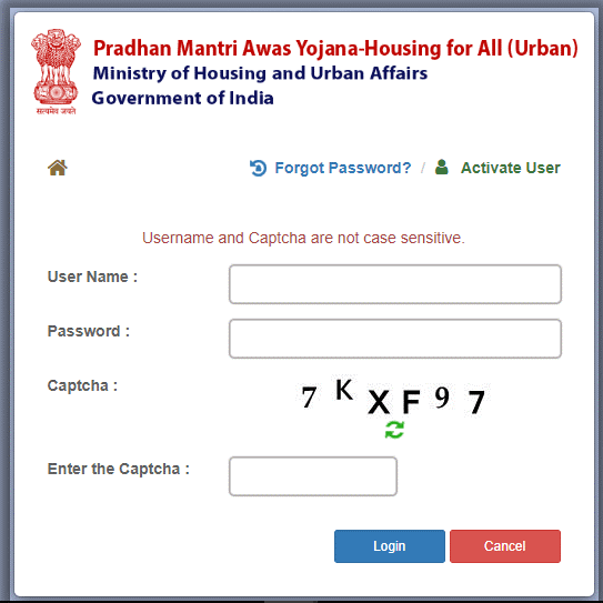 Apply for PM Housing scheme 