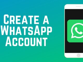 Create new account on whatsapp