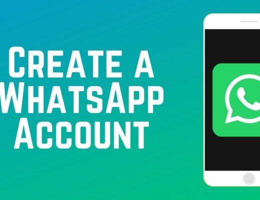 Create new account on whatsapp